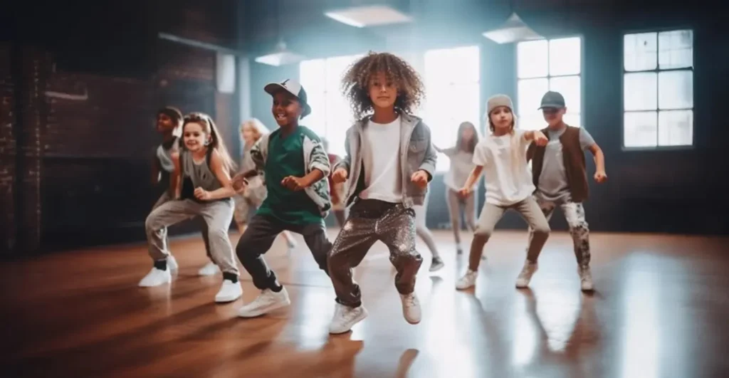 kids dancing